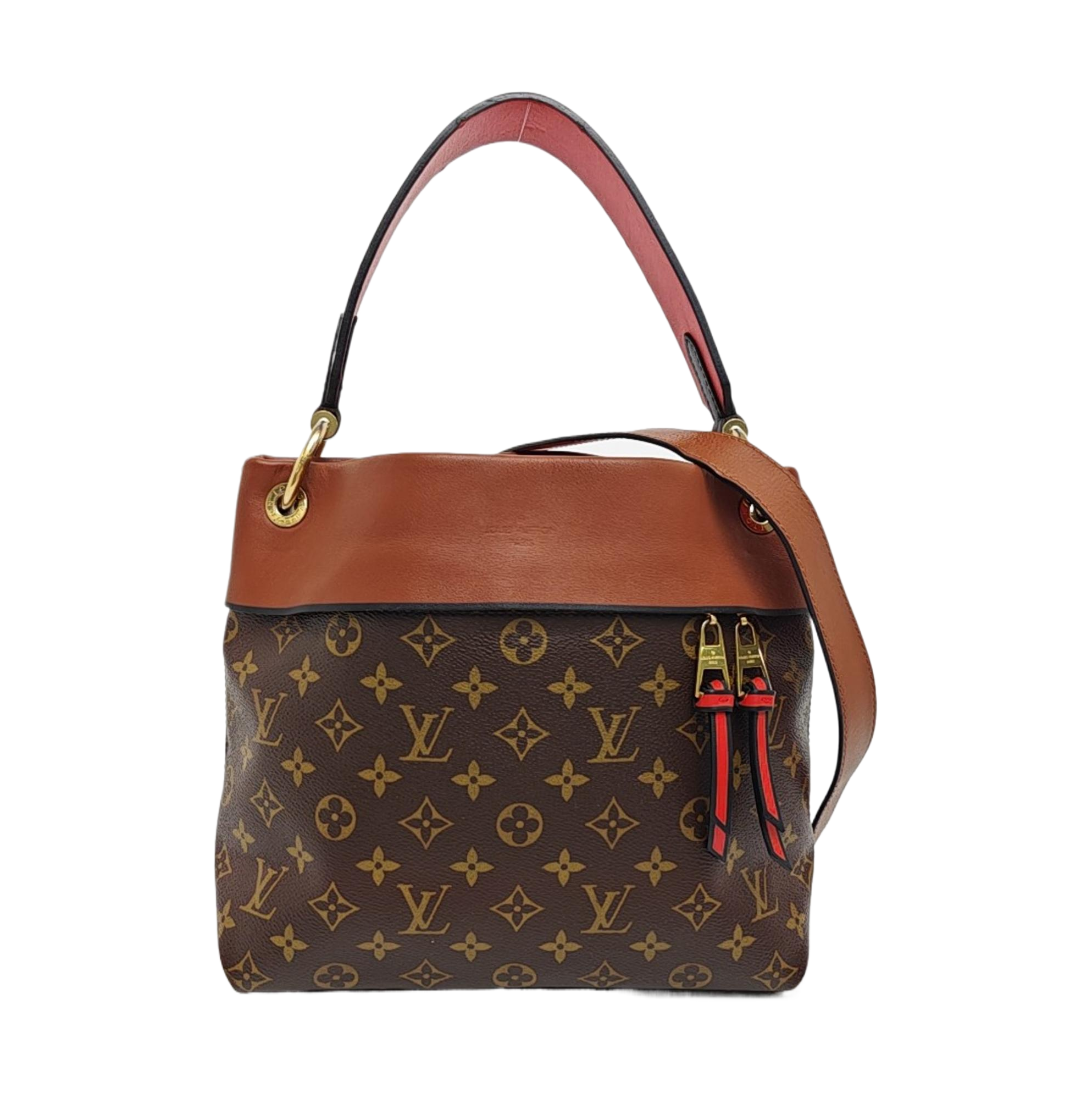 TUILERIES Monogram Coated Canvas Brown