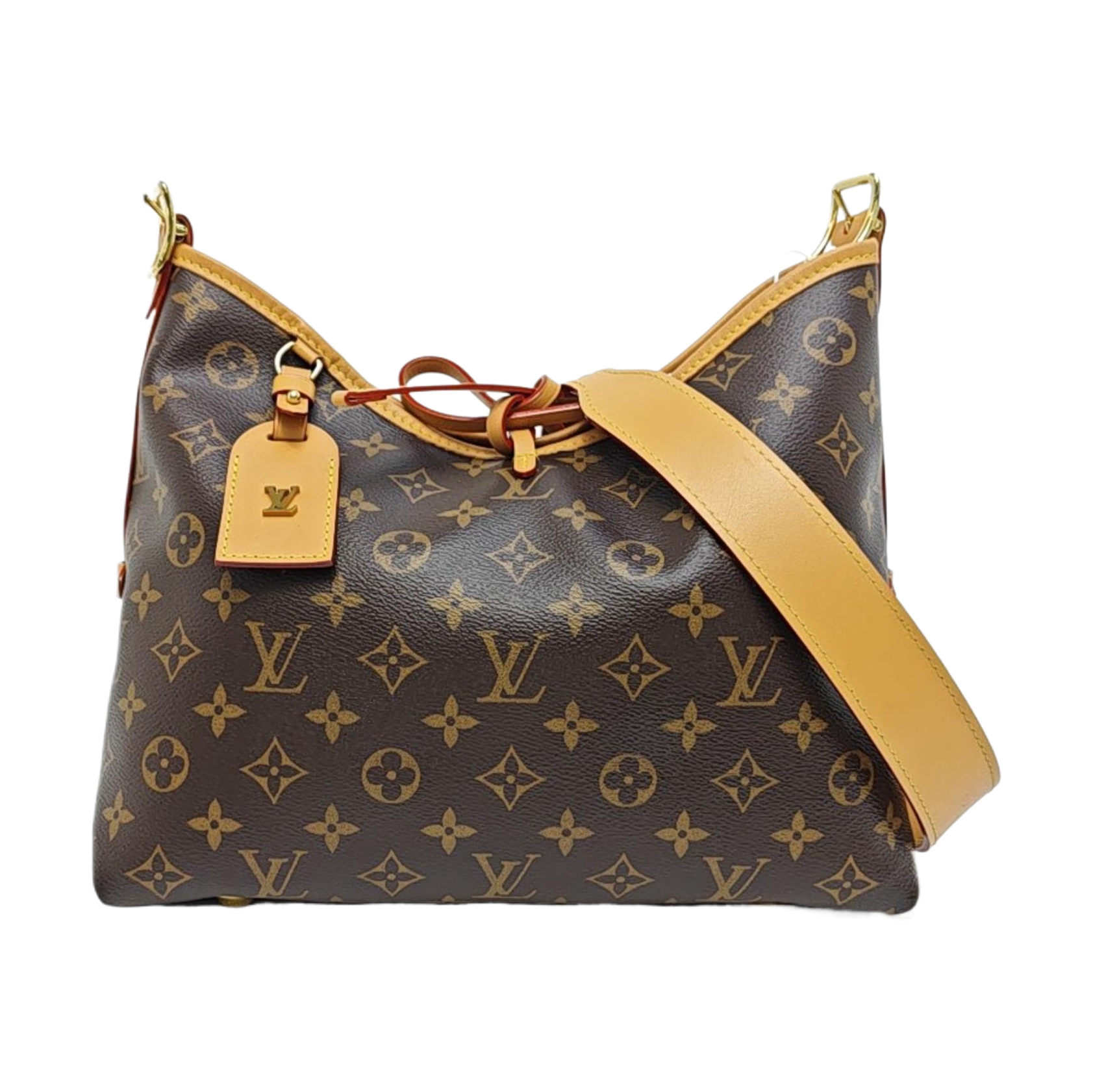 CARRYALL PM Monogram Coated Canvas Brown