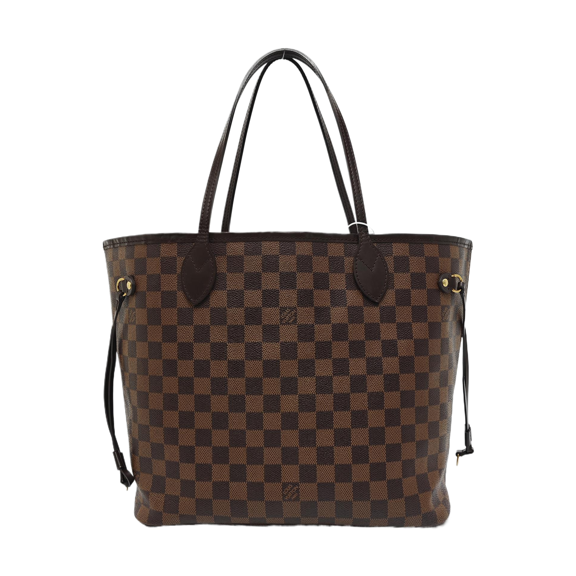 NEVERFULL MM Damier Ebene Coated Canvas Brown