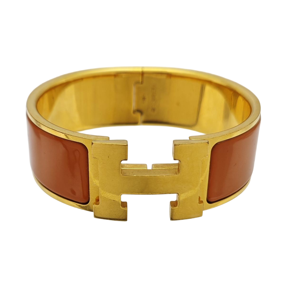 Clic Clac H Metal Gold Bangle