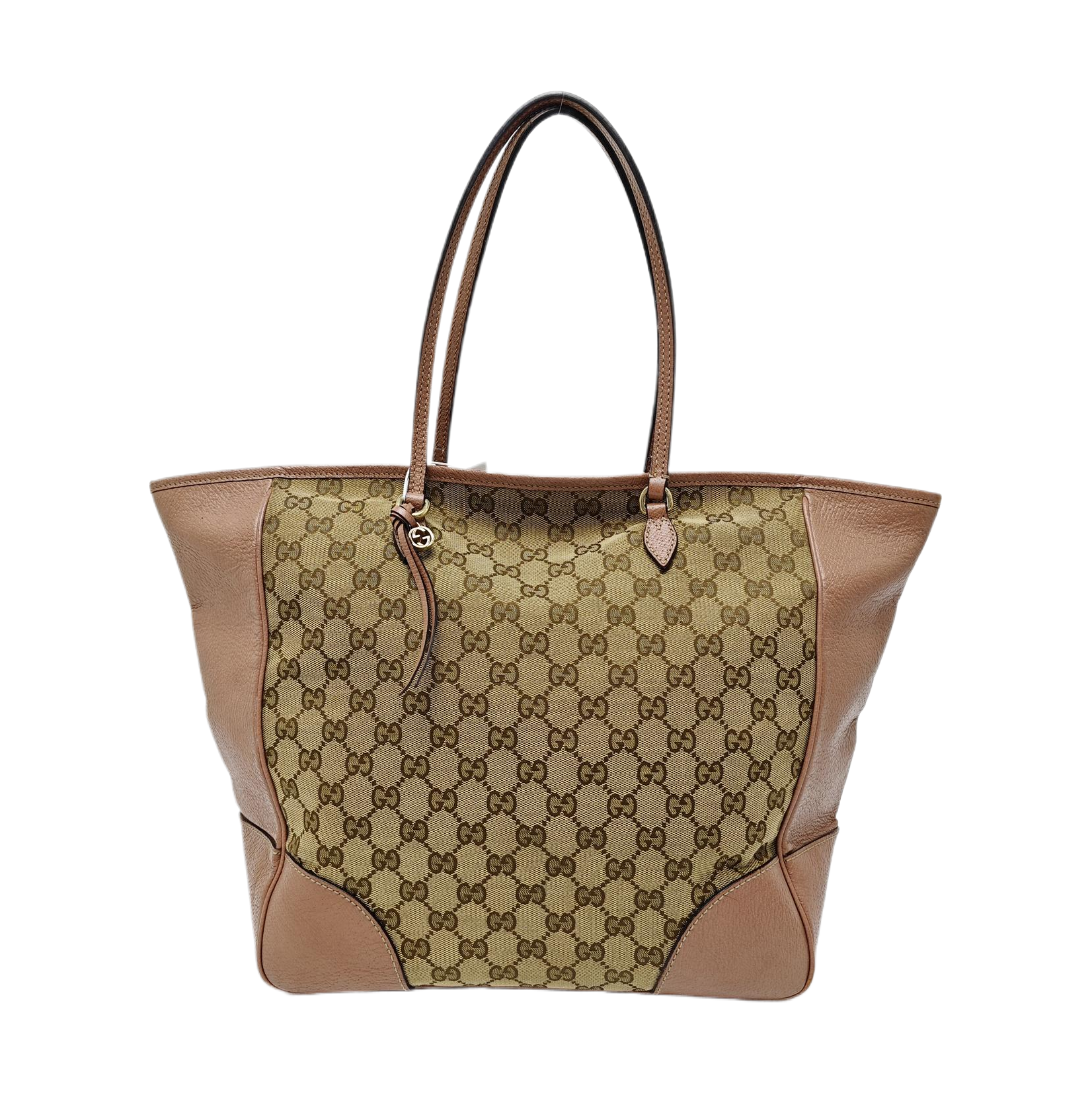 Bree Monogram Canvas Brown