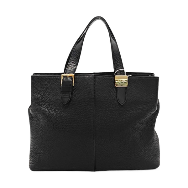 Calfskin Tote Bag Black