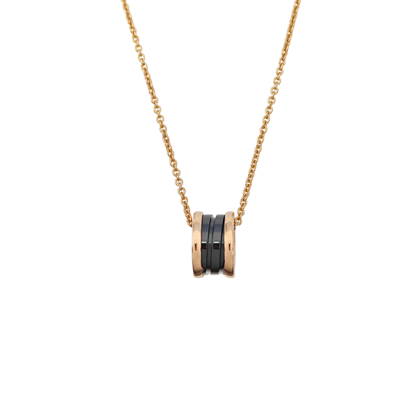 B.ZERO1 18k Rose Gold Necklace
