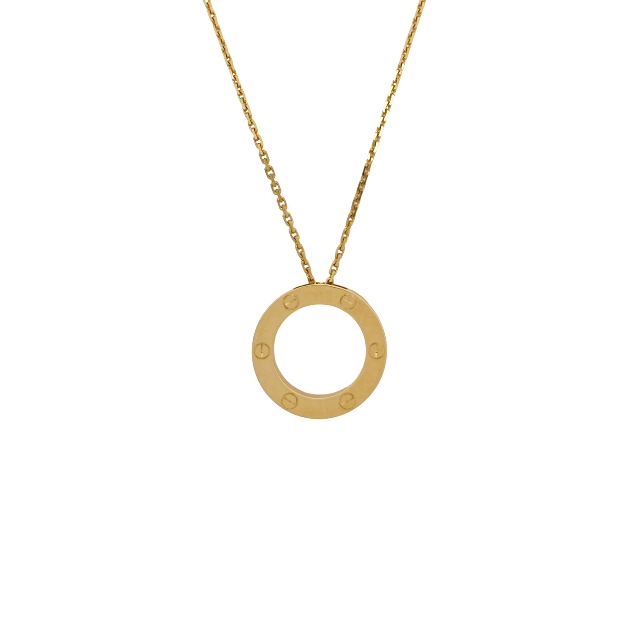 LOVE 18k Rose Gold Necklace