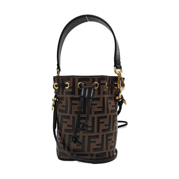 Mon Tresor Mini Monogram Calfskin Brown