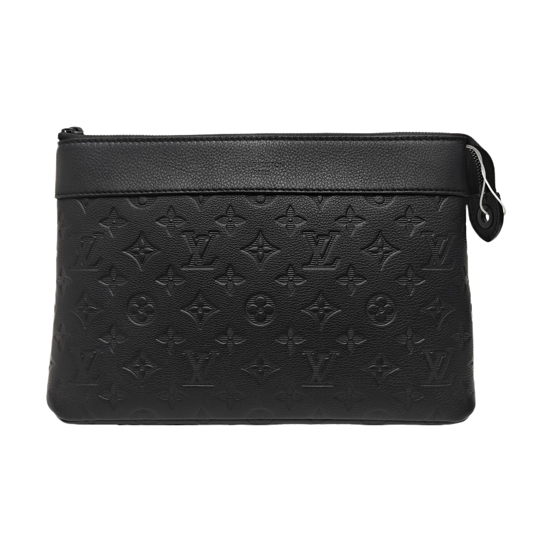 Monogram Calfskin Clutch Black