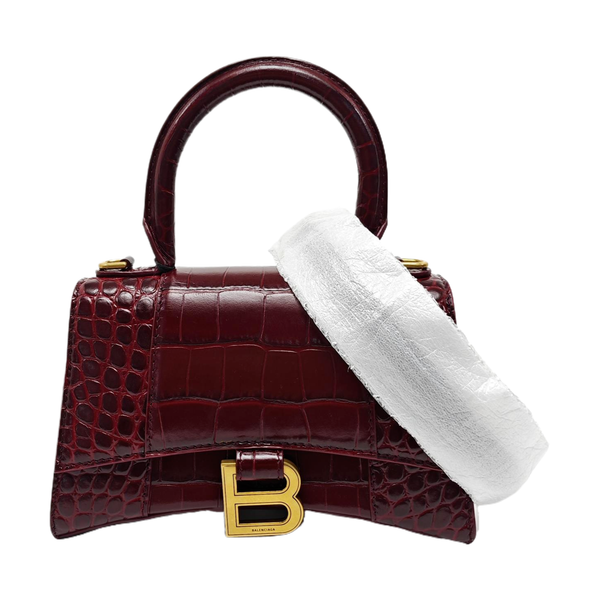 Hourglass XS Calfskin Red