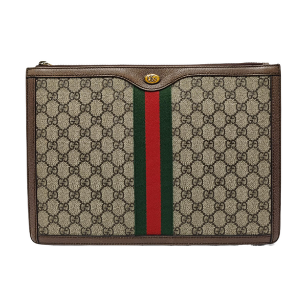 Ophidia Monogram Coated Canvas Beige