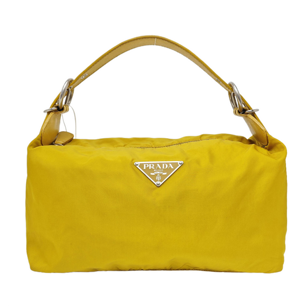 Nylon Shoulder Bag Yellow