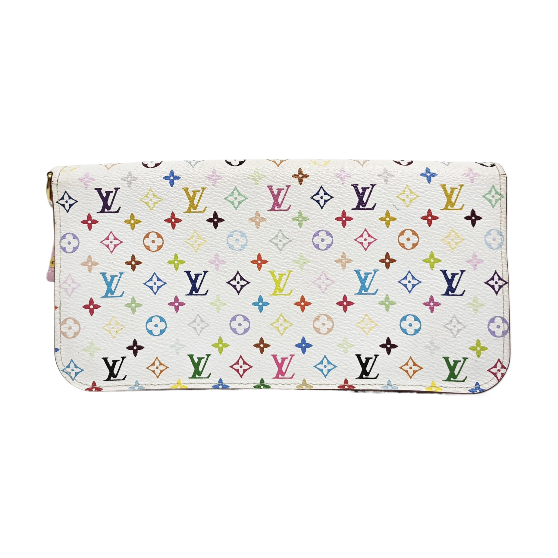 LV × TM INSOLITE Monogram Coated Canvas White Wallet