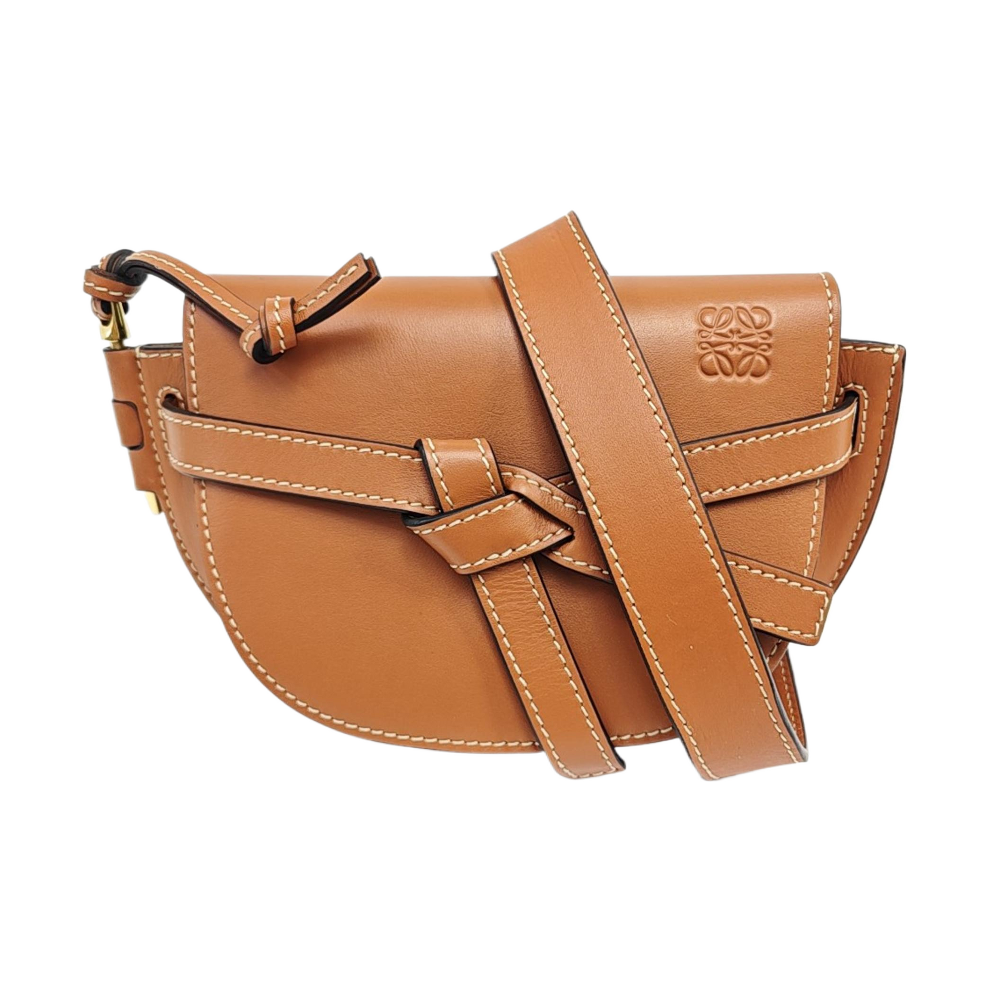 Gate Mini Calfskin Brown