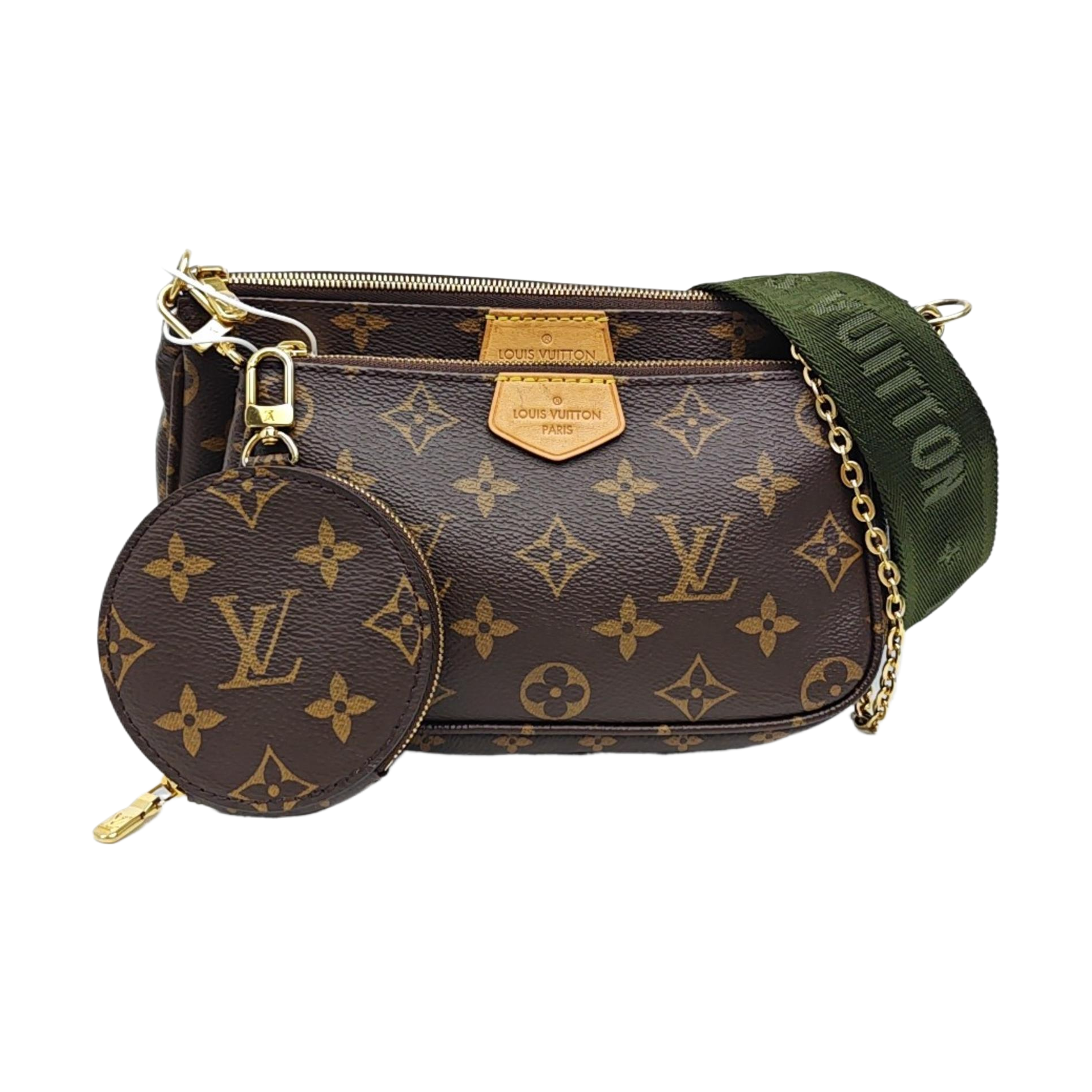 MULTI Monogram Coated Canvas Brown