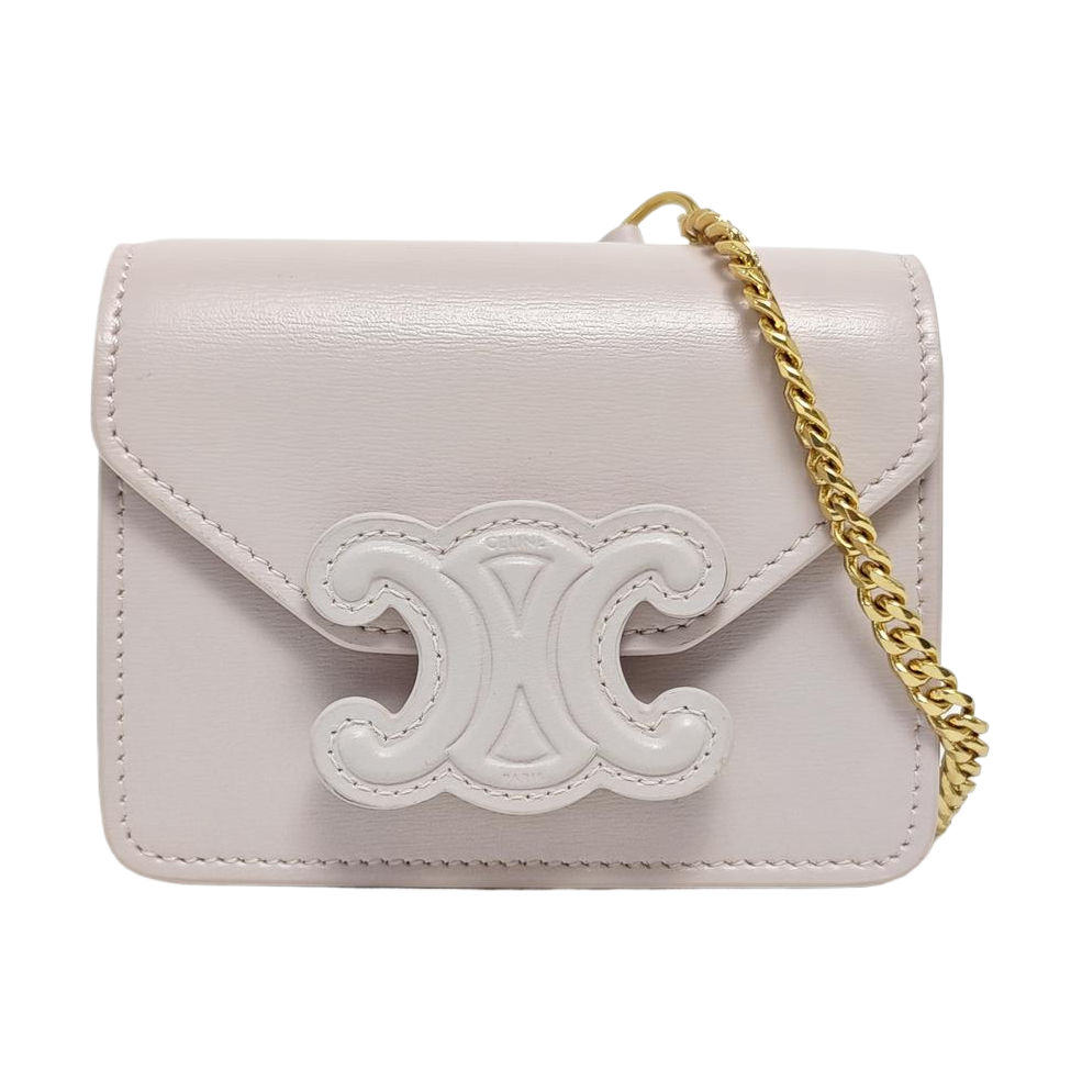 TRIOMPHE Mini Calfskin Purple