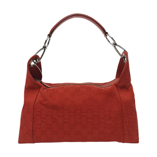Monogram Canvas Top Handle Bag Red