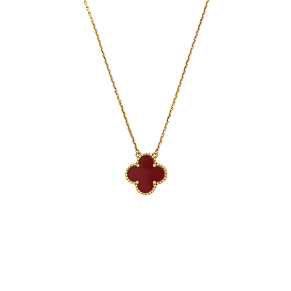 Vintage Alhambra 18k Gold Necklace