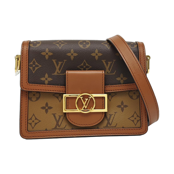 DAUPHINE Mini Coated Canvas Brown