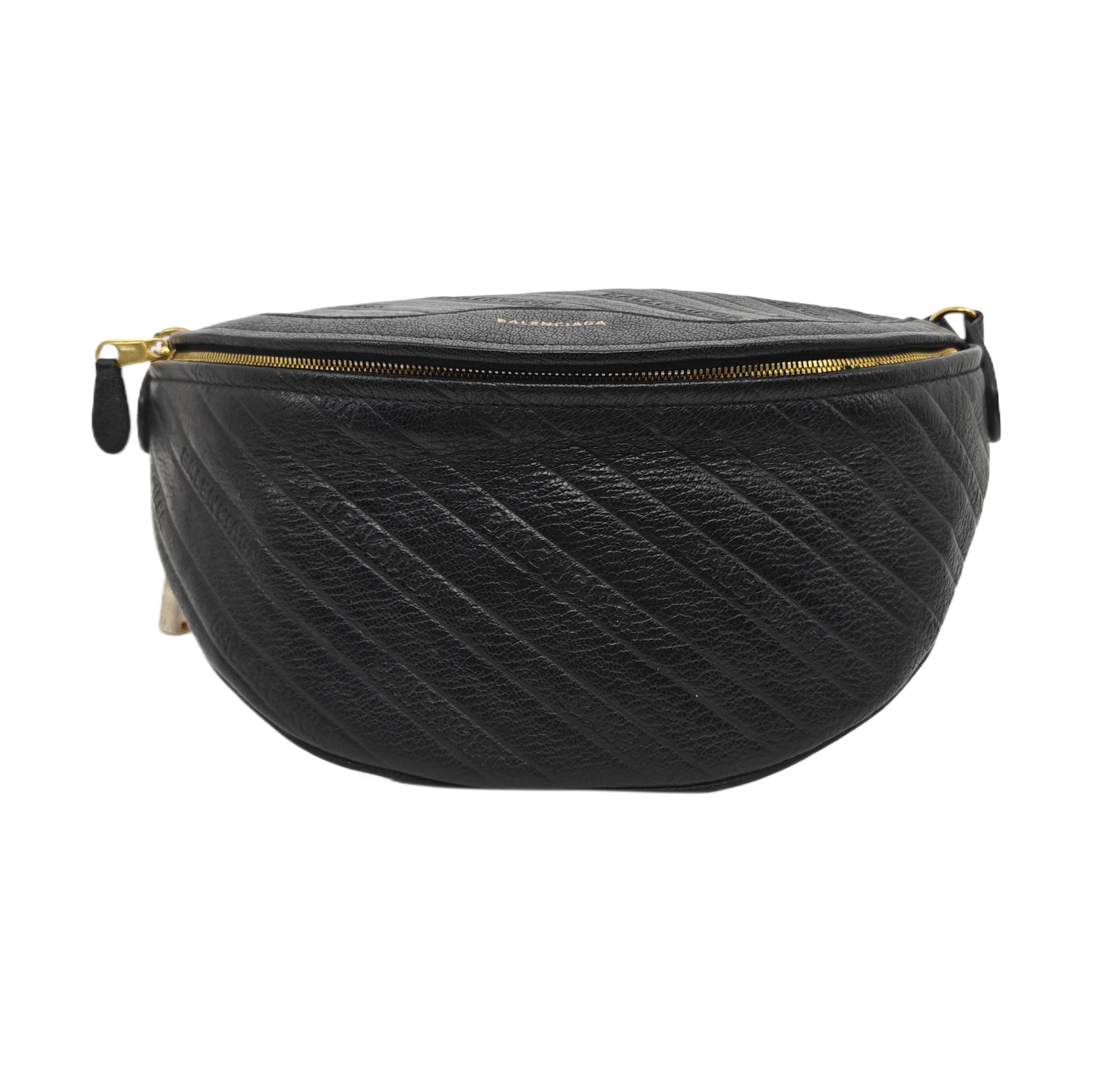Souvenirs Quilted Calfskin Black