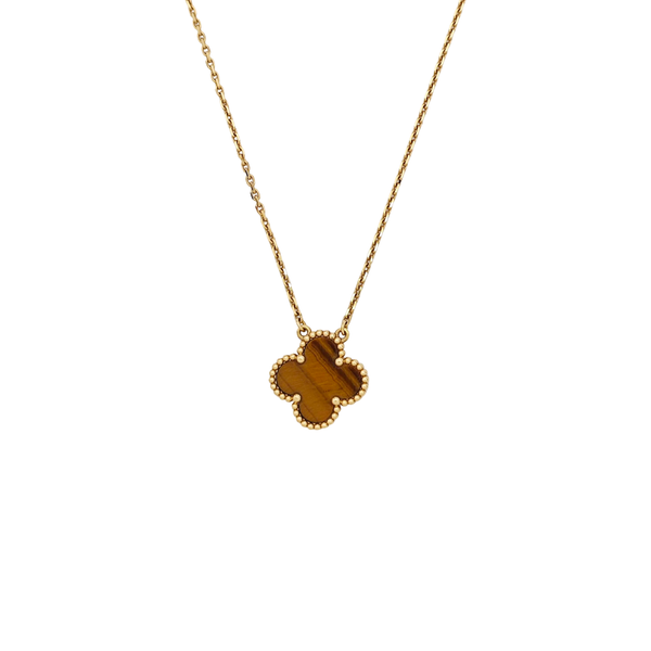 Vintage Alhambra 18k Gold Necklace
