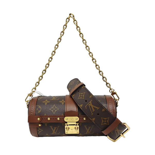 PAPILLON 19 Monogram Coated Canvas Brown