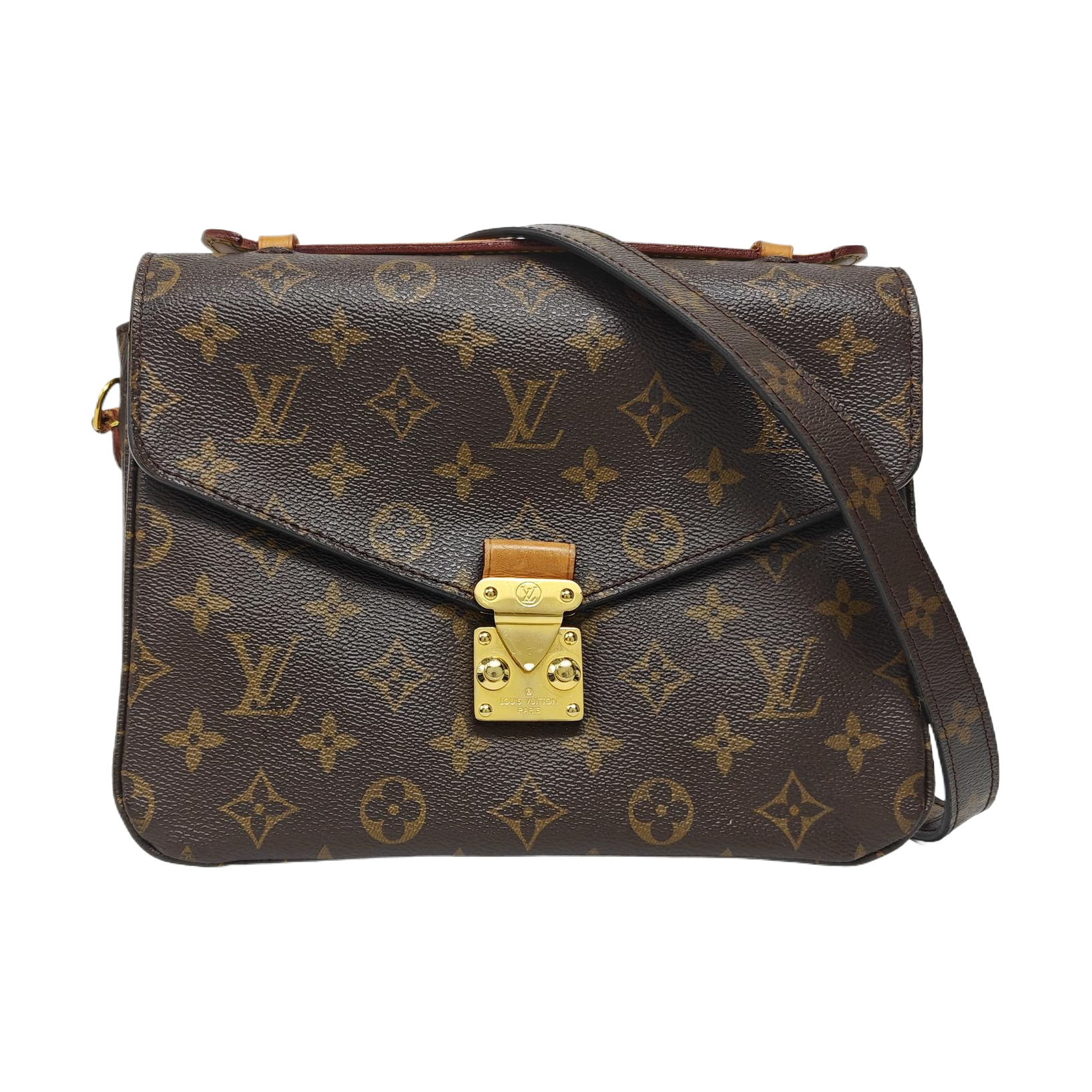 Lona Revestida Monogram marrón Métis MM