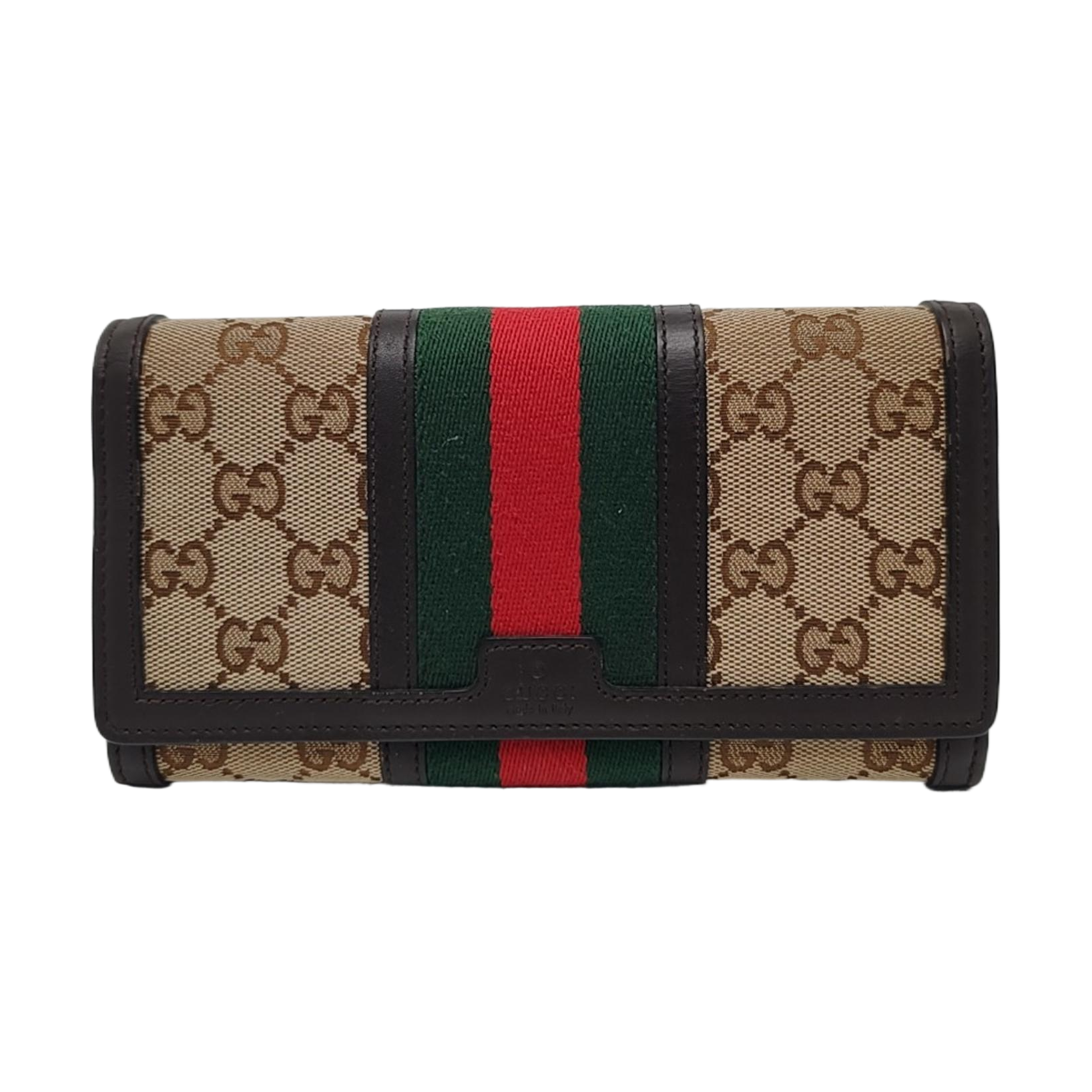Monogram Canvas Wallet Beige