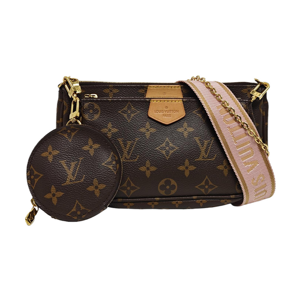 MULTI Monogram Coated Canvas Brown