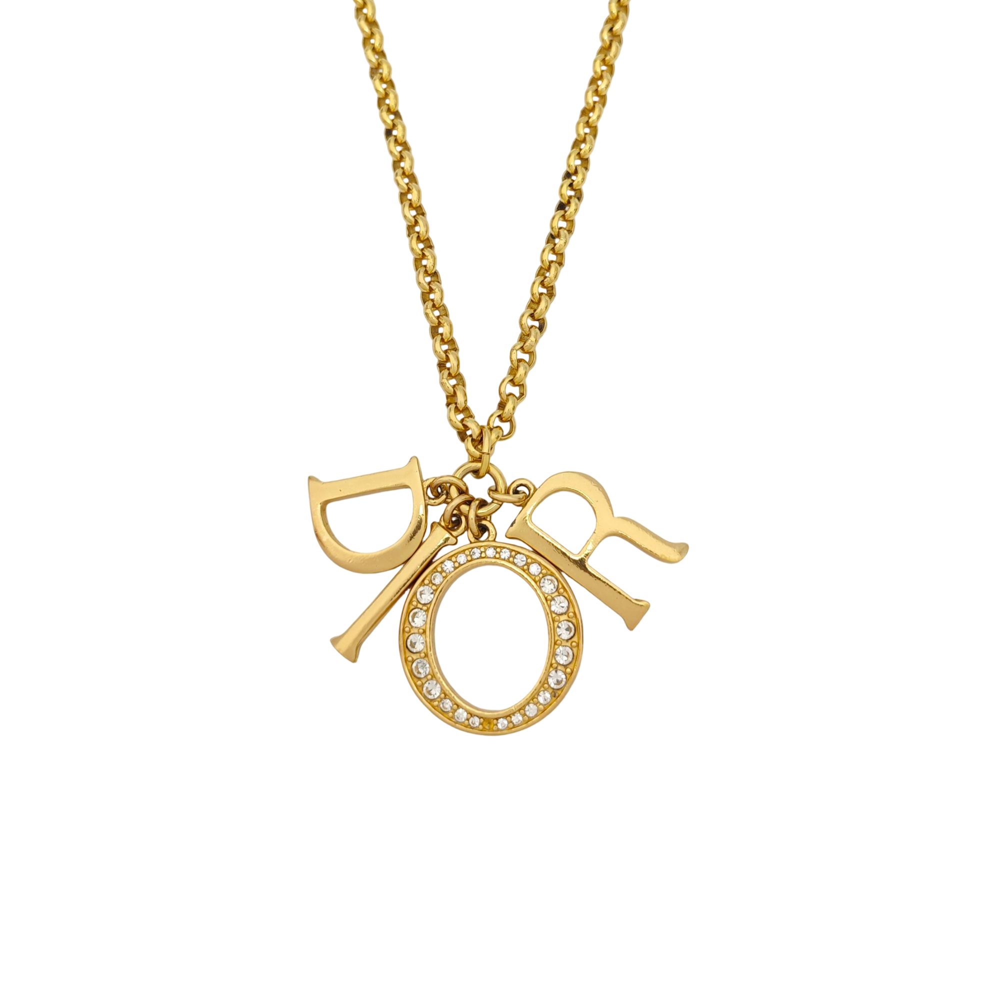 Dio(r)evolution Metal Gold Necklace