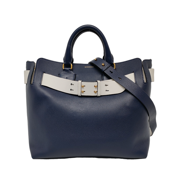 The Belt Large Calfskin Blue