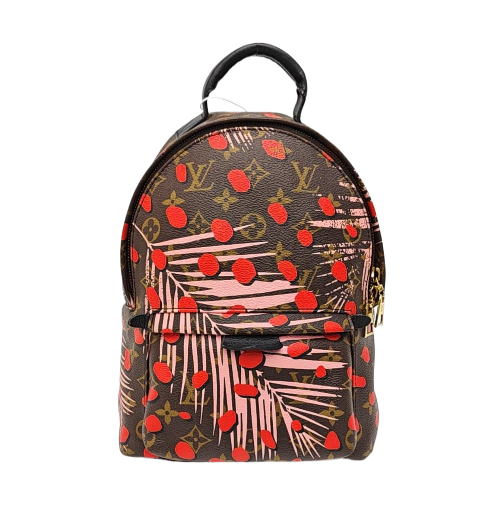 PALM SPRINGS PM Monogram Coated Canvas Brown