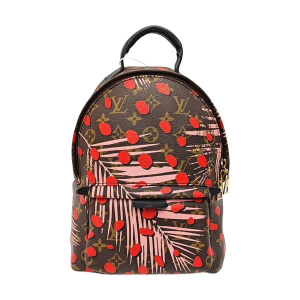 PALM SPRINGS PM Monogram Coated Canvas Brown