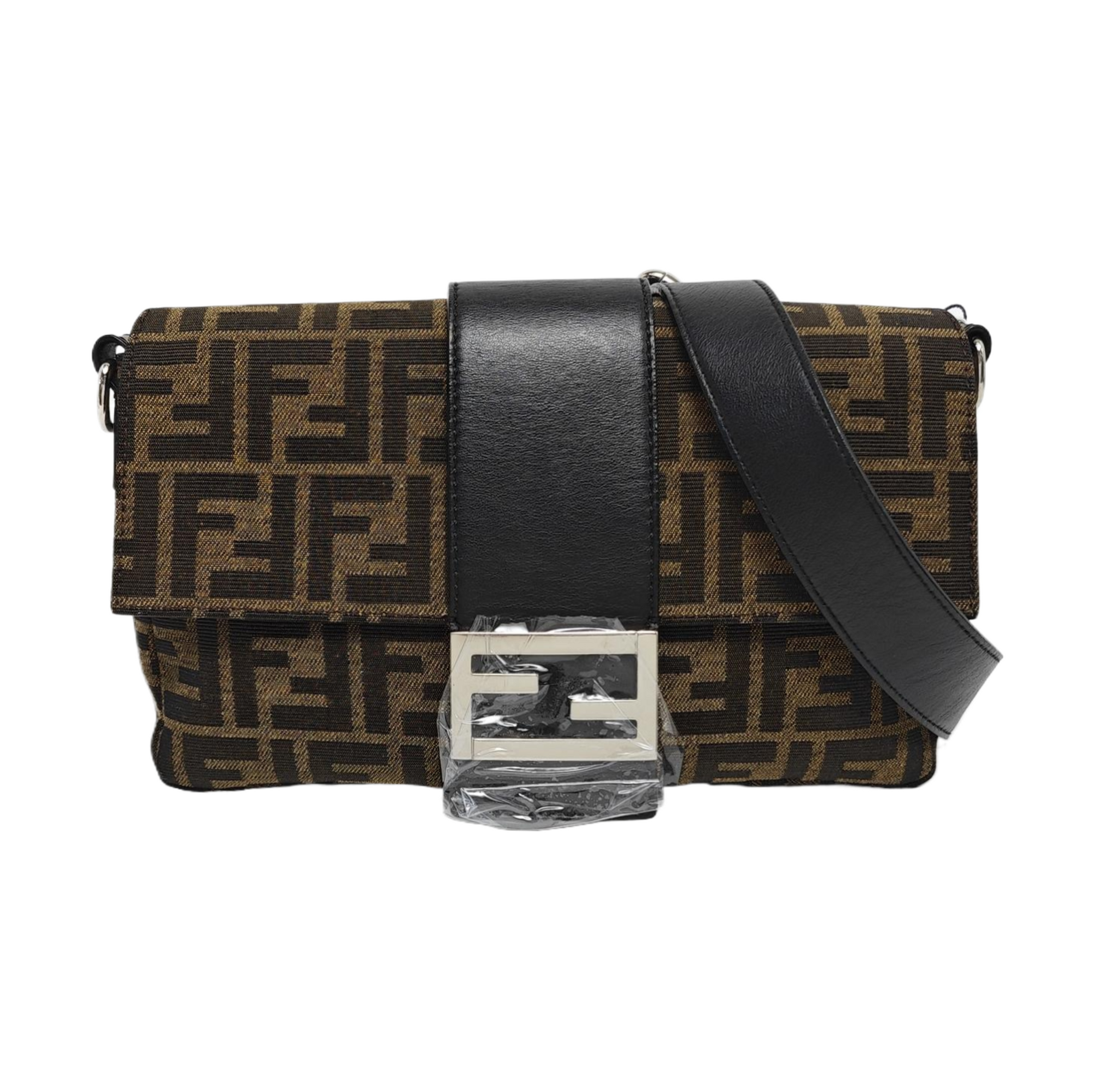 Authenticated pre-owned  Baguette Fabric Brown - Shoulder Bag at Looply