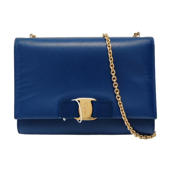 Ginny Calfskin Blue