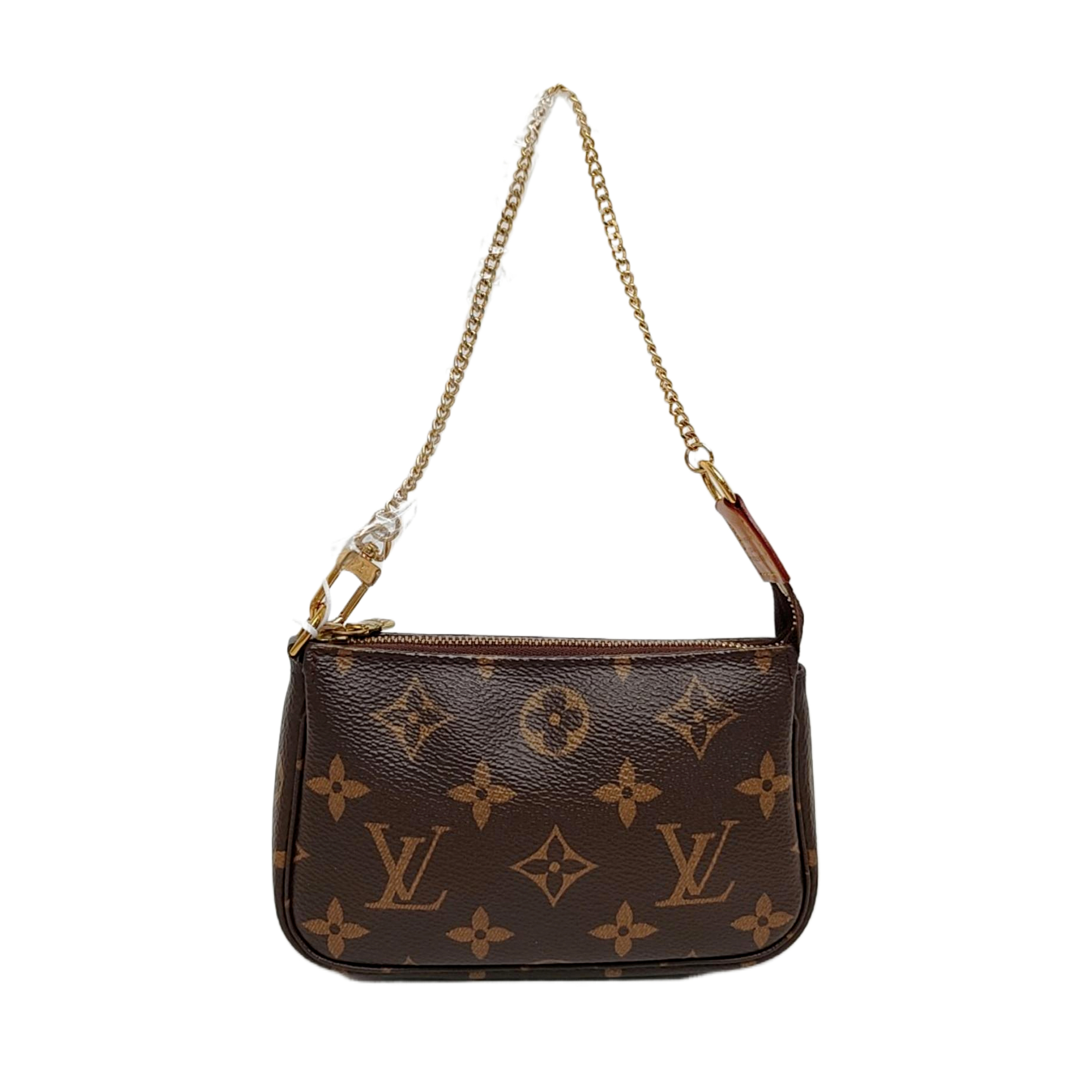 ACCESSOIRES Mini Monogram Coated Canvas Brown