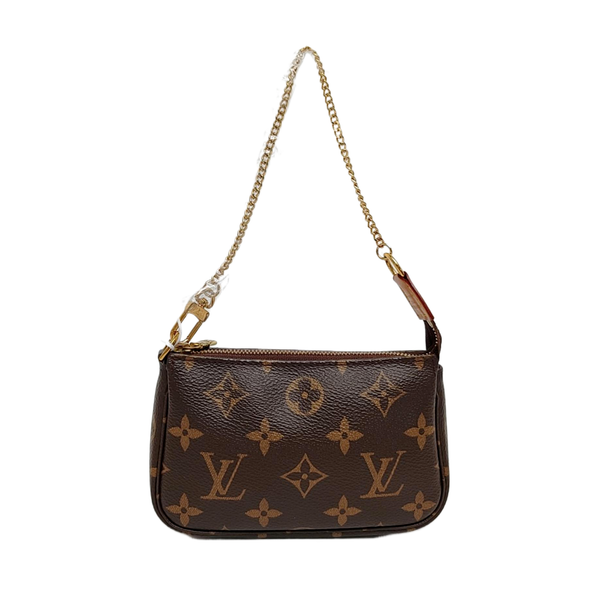 ACCESSOIRES Mini Monogram Coated Canvas Brown