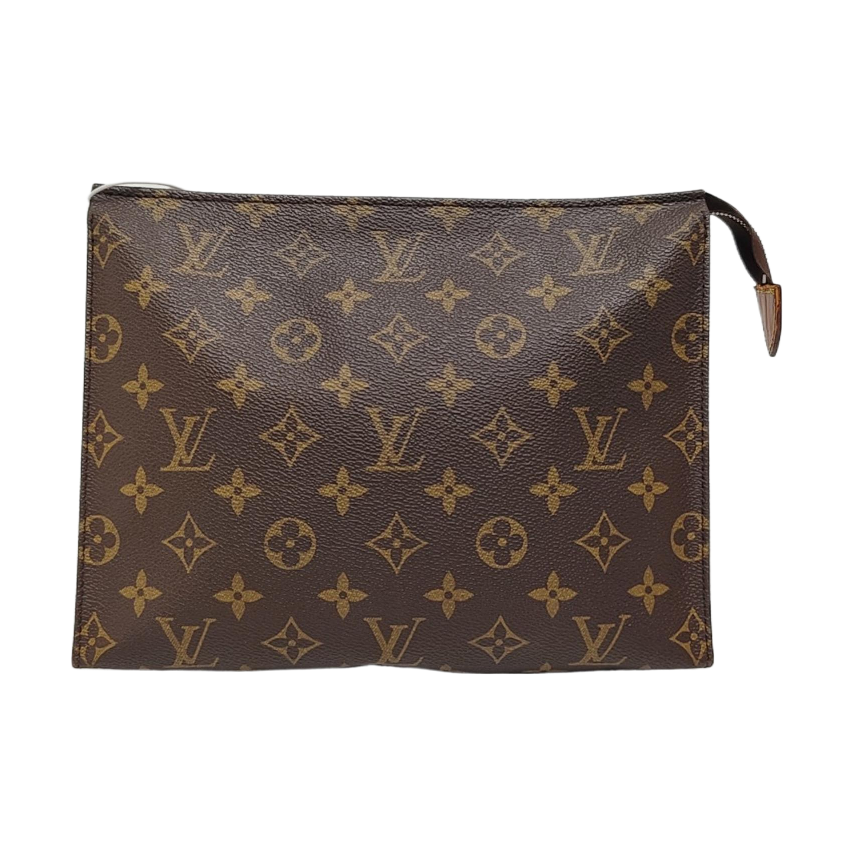 TOILET POCKET 26 Monogram Coated Canvas Brown