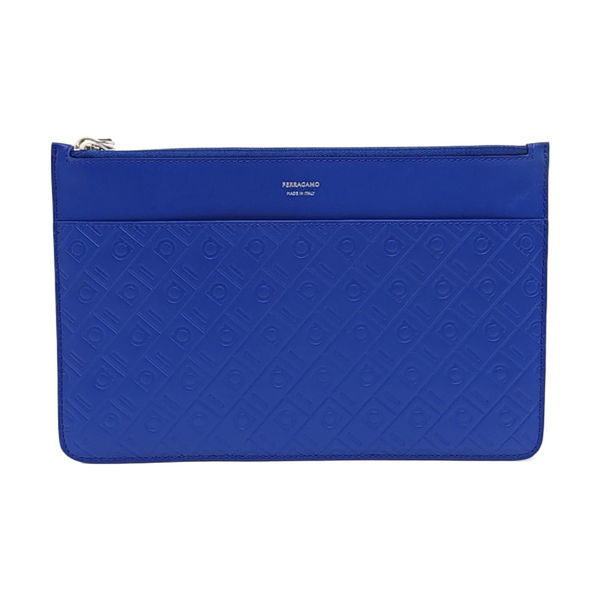 Gancini Calfskin Blue