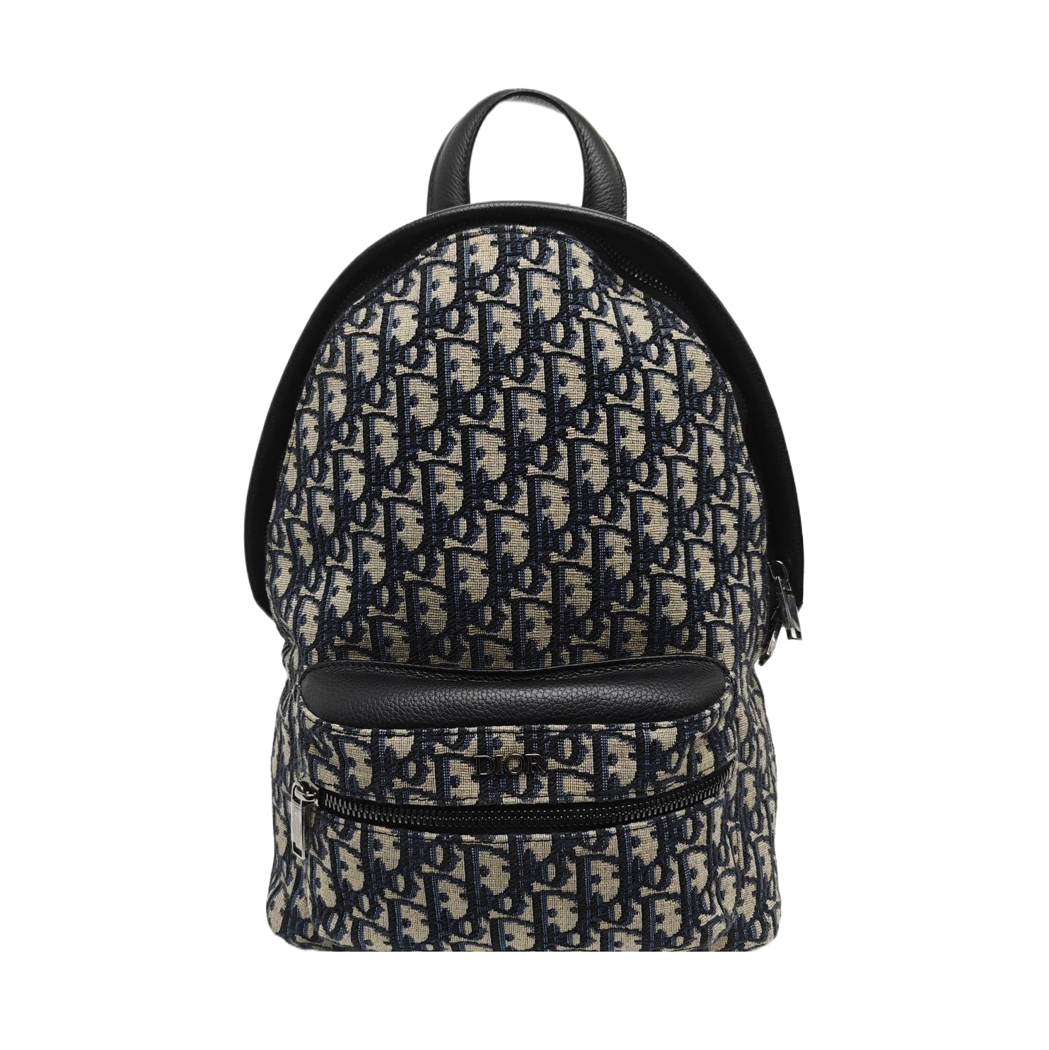 Oblique Canvas Backpack Blue