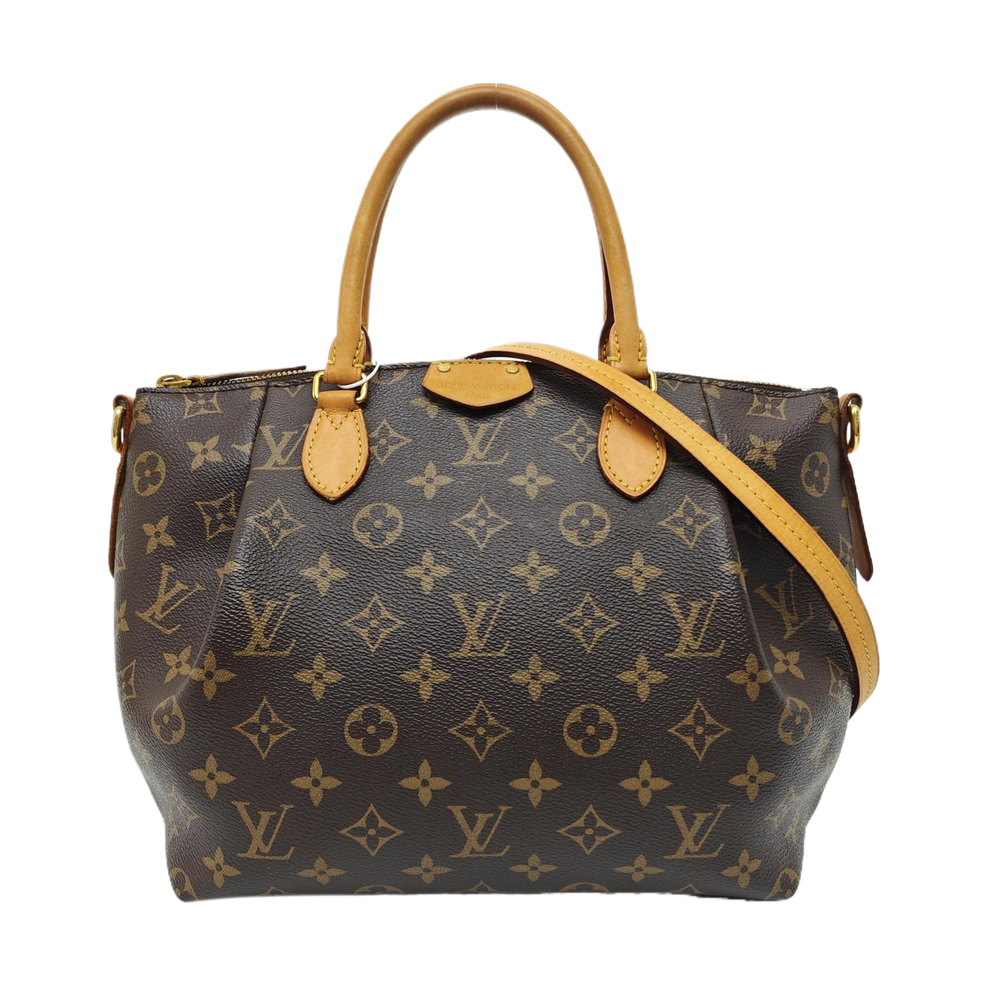 TURENNE PM Monogram Coated Canvas Brown