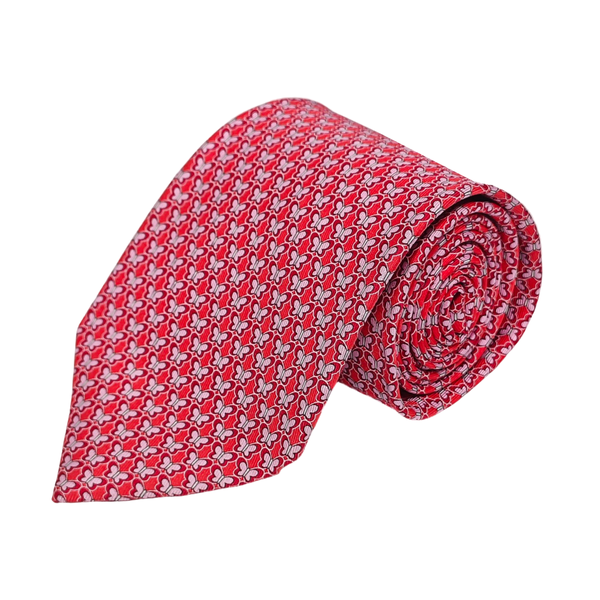 Mulberry Silk Tie Red