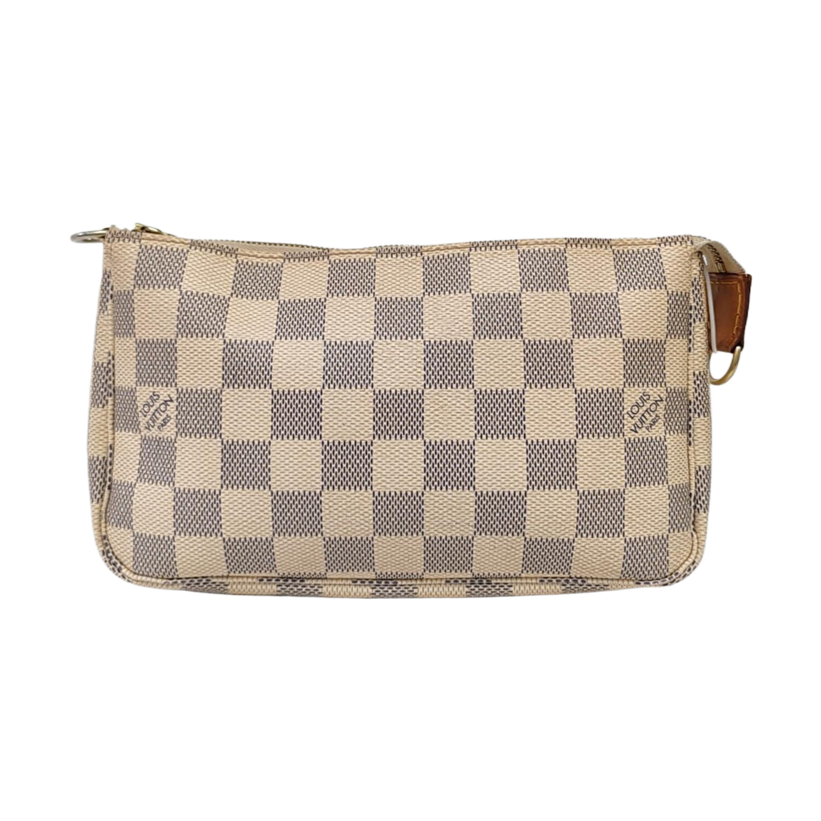 ACCESSOIRES GM Damier Azur Coated Canvas White