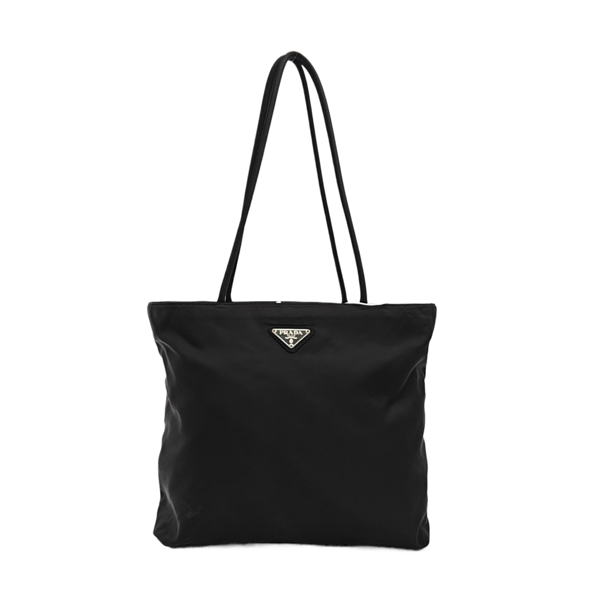 Nylon Tote Bag Black