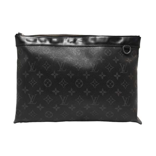 DISCOVERY Monogram Coated Canvas Black