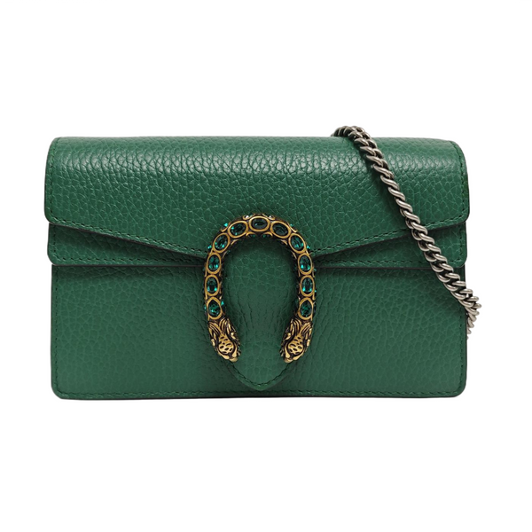 Dionysus Super Mini Piel de Becerro Verde