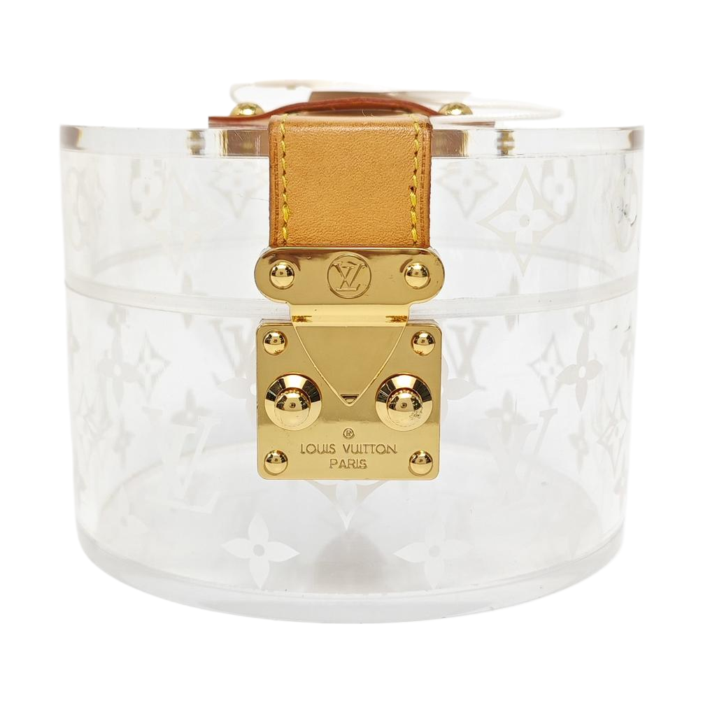 BOX SCOTT Monogram Plastic Clear