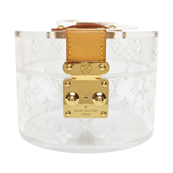 BOX SCOTT Monogram Plastic Clear
