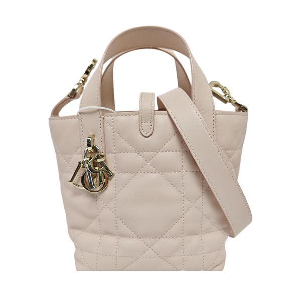 Toujours Nano Cannage Calfskin Pink