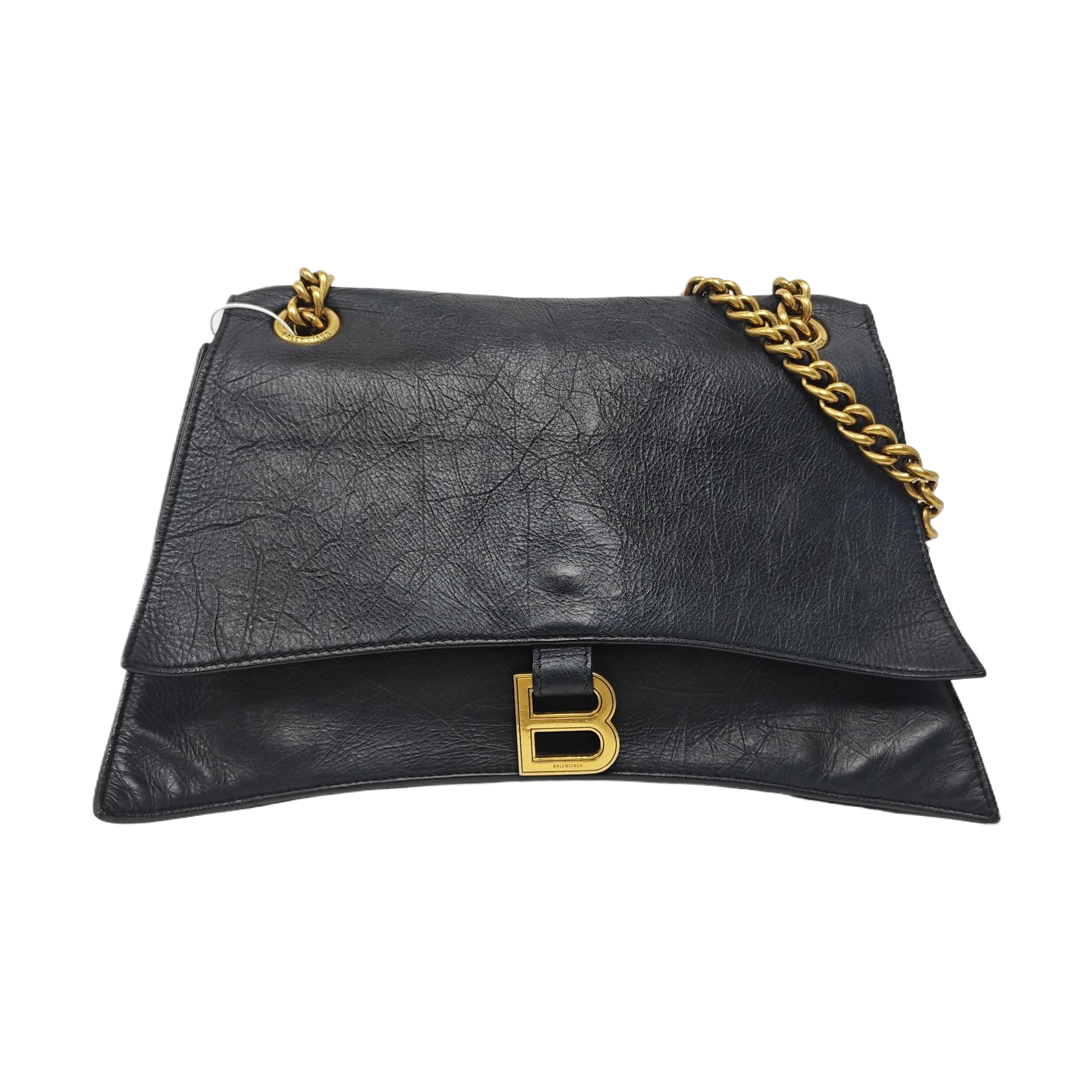 Crush Medium Calfskin Black
