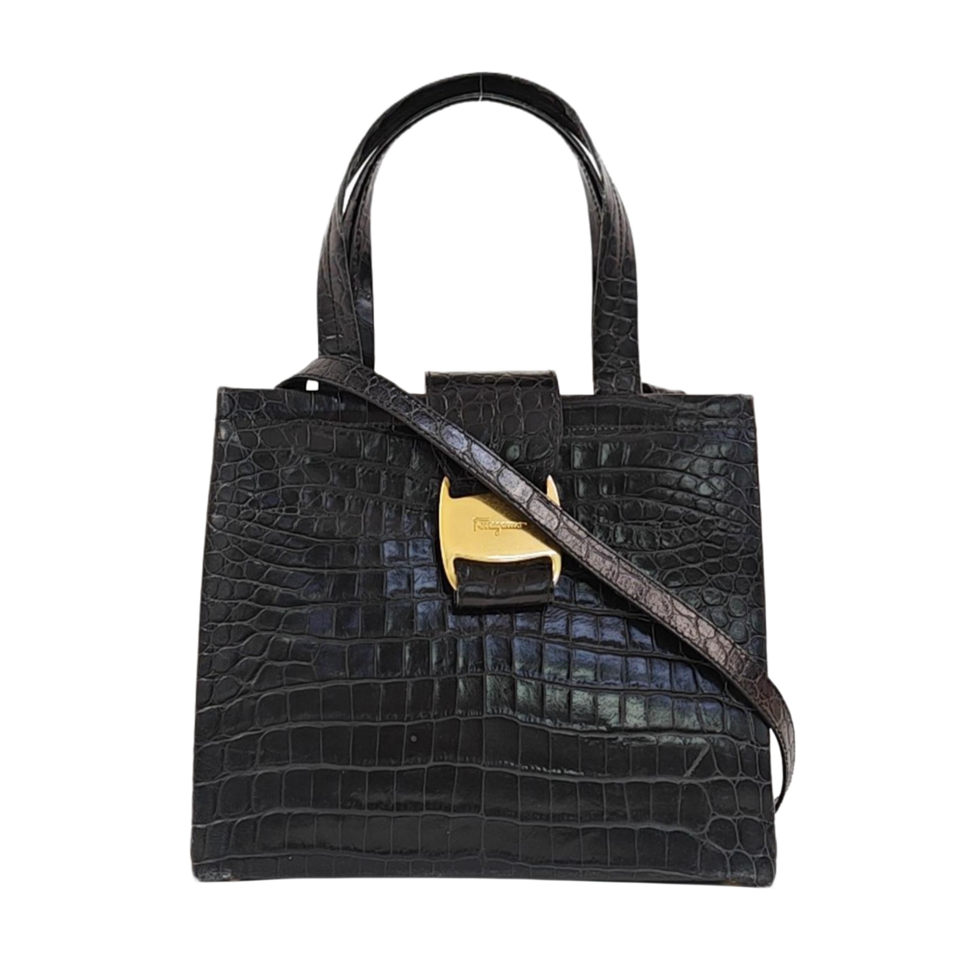 Calfskin Tote Bag Black