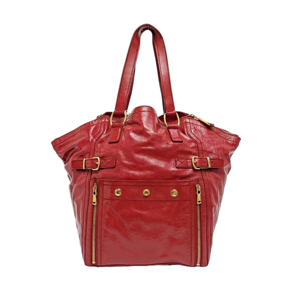 DOWNTOWN CABAS Calfskin Red