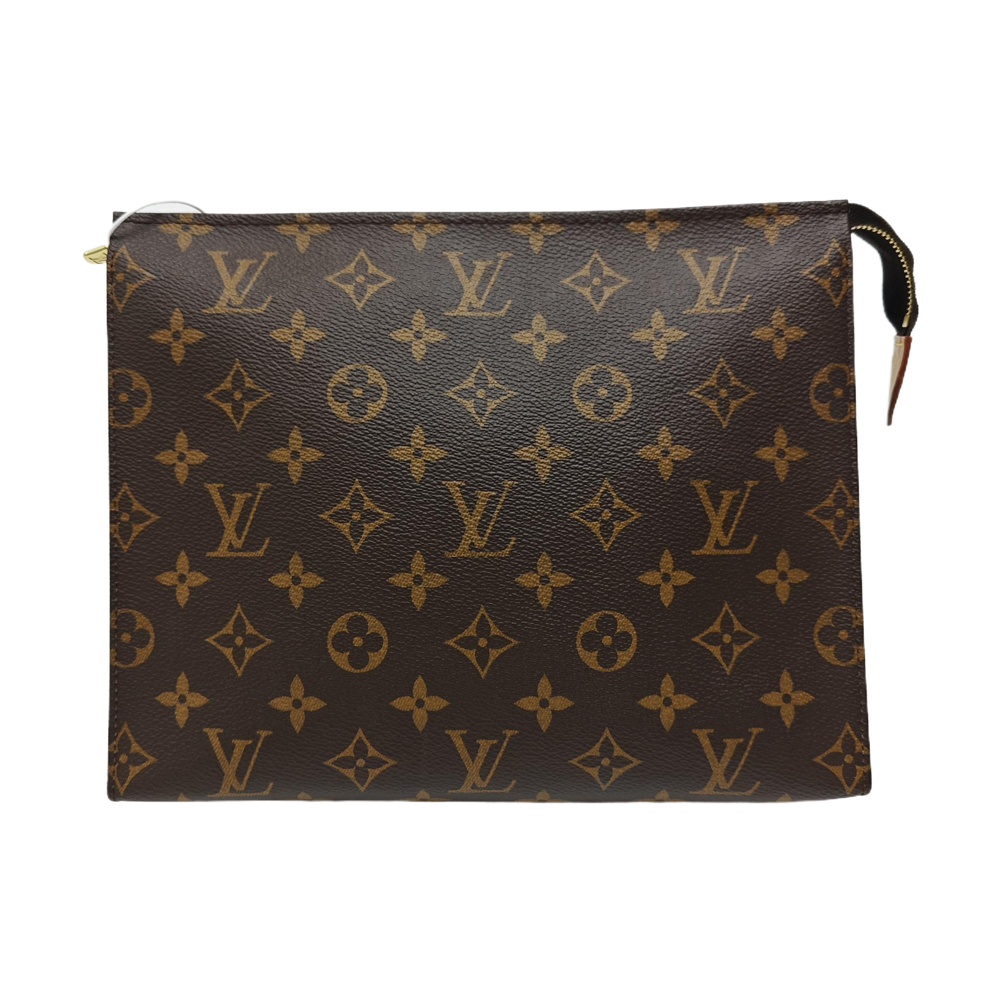 TOILET POCKET 26 Monogram Coated Canvas Brown